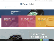 Tablet Screenshot of detectalia.com